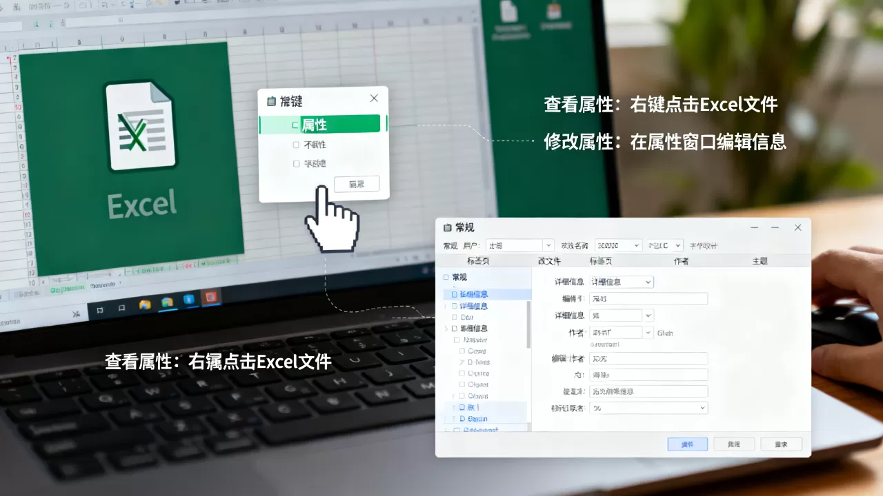 Excel文件属性在哪里查看,如何修改Excel文档属性? Excel文件属性在哪里查看,如何修改Excel文档属性?