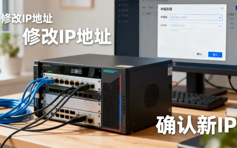 服务器切换IP该如何进行，如何修改云服务器IP地址？