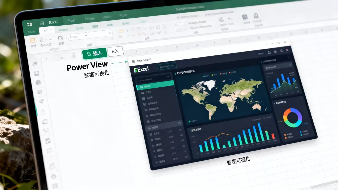 Excel Power View怎么用,该功能如何开启? Excel Power View怎么用,该功能如何开启?