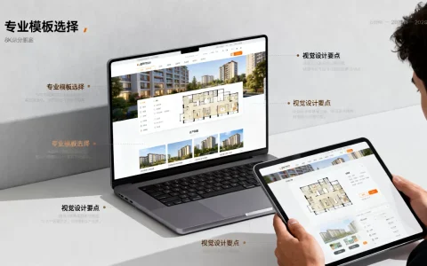 房地产网站模板怎么选才专业，房地产公司官网怎么制作才好看？