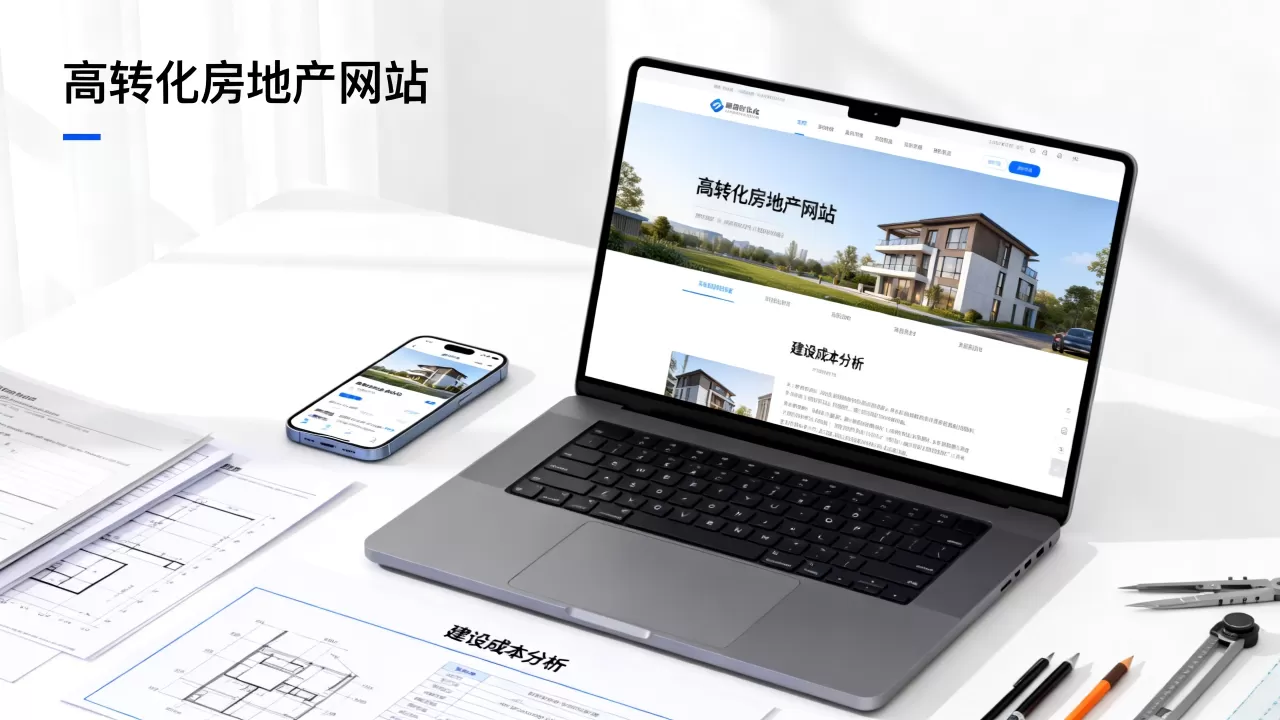如何搭建高转化的房地产项目网站，房地产网站建设多少钱？