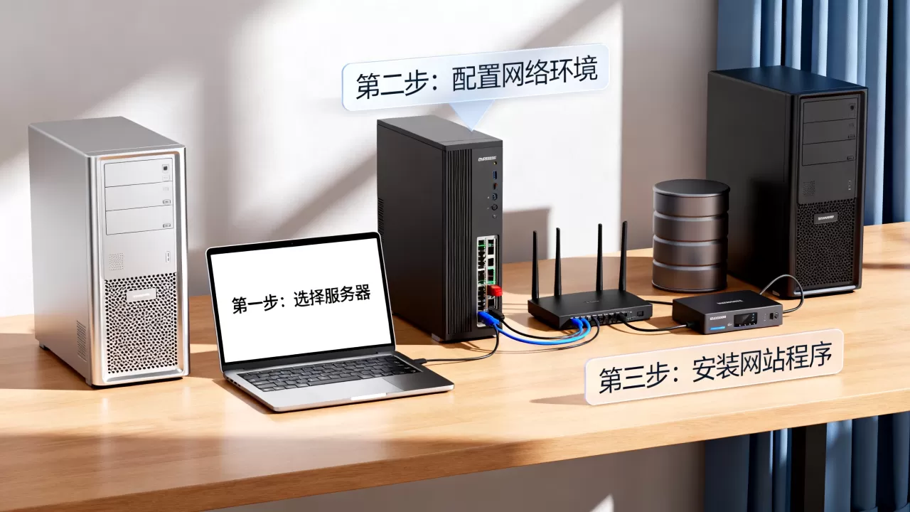 想用服务器搭建网站该怎么做,服务器搭建网站的具体步骤是什么? 想用服务器搭建网站该怎么做,服务器搭建网站的具体步骤是什么?