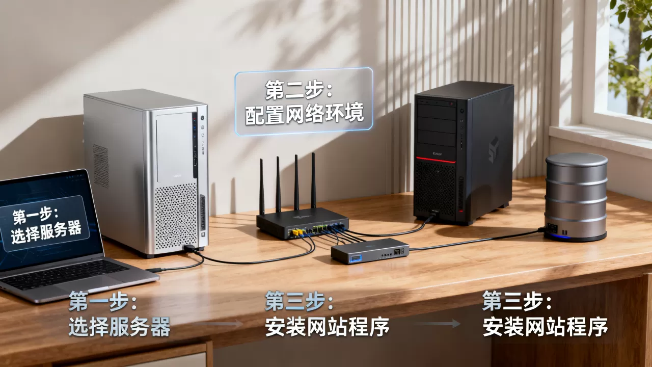 想用服务器搭建网站该怎么做,服务器搭建网站的具体步骤是什么? 想用服务器搭建网站该怎么做,服务器搭建网站的具体步骤是什么?
