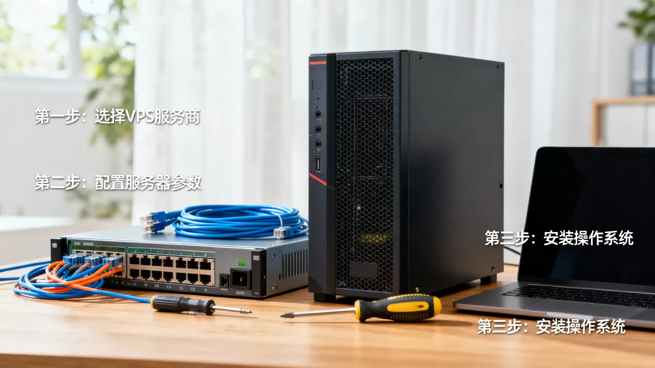 如何快速架设VPS服务器，VPS服务器怎么搭建最简单？