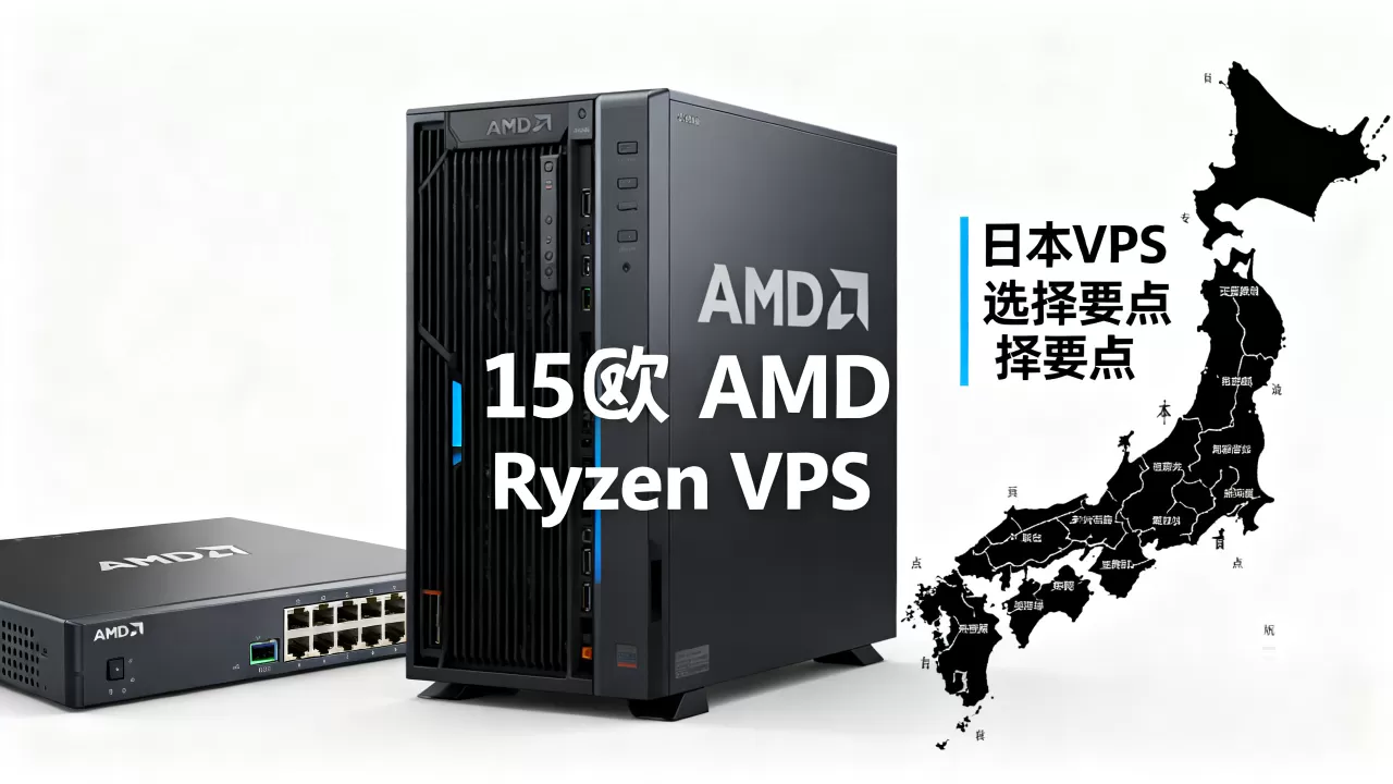 15欧AMD Ryzen VPS好用吗，日本VPS怎么选？