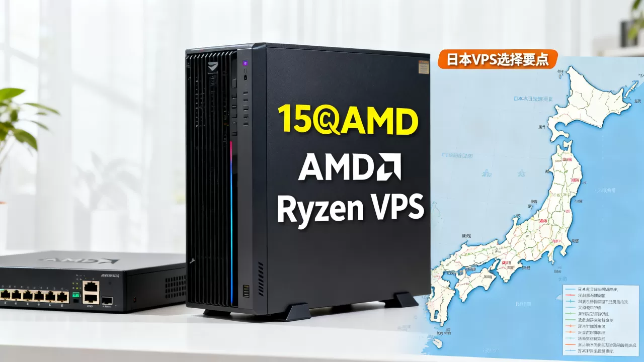 15欧AMD Ryzen VPS好用吗，日本VPS怎么选？
