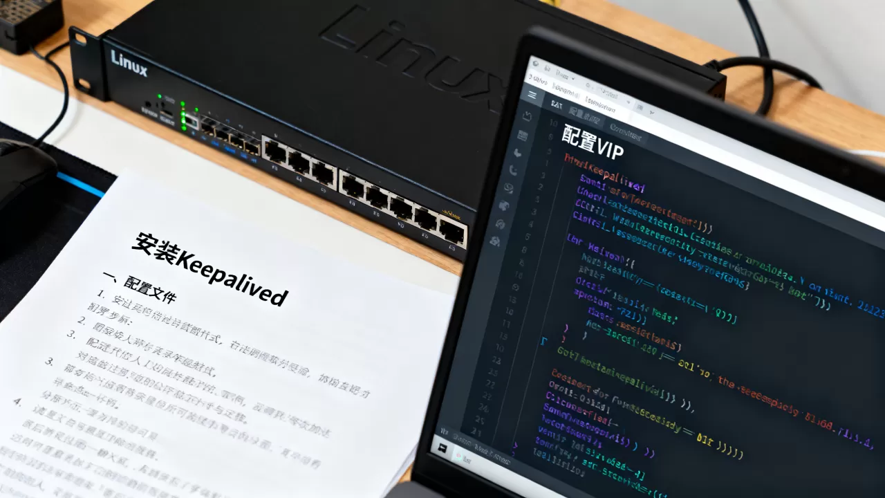 Linux如何配置VIP，Keepalived高可用集群怎么搭建？