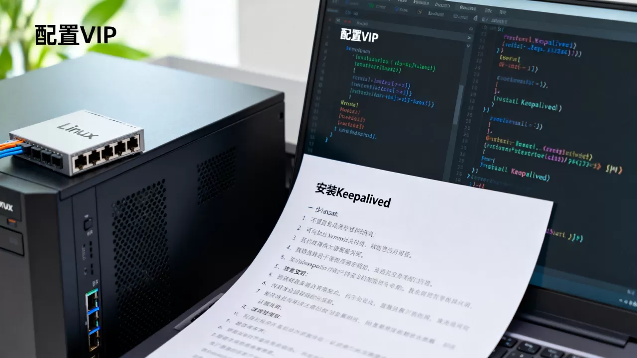 Linux如何配置VIP，Keepalived高可用集群怎么搭建？