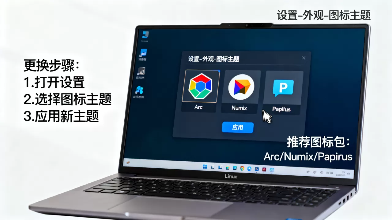 Linux图标主题怎么更换才好看,Linux有哪些推荐的图标包? Linux图标主题怎么更换才好看,Linux有哪些推荐的图标包?