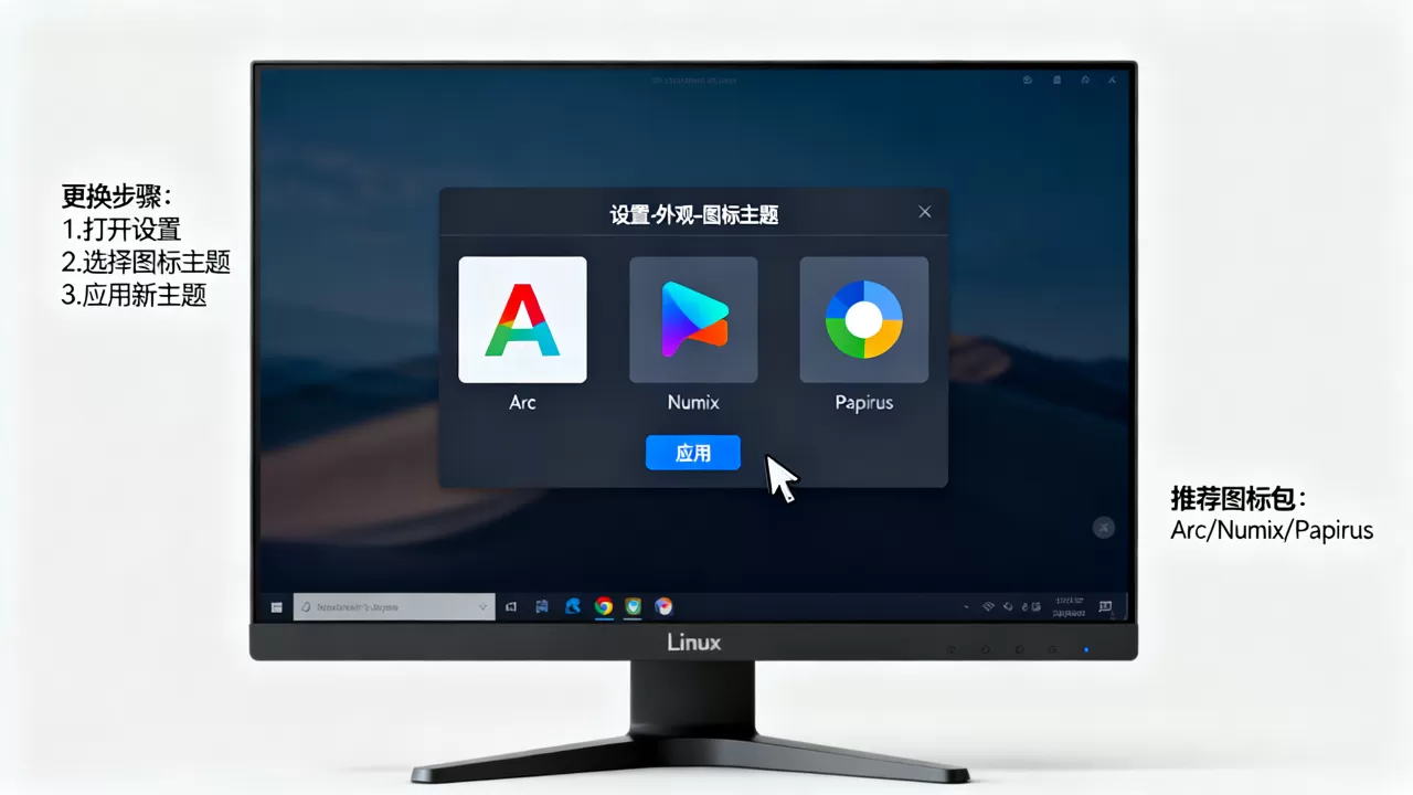Linux图标主题怎么更换才好看,Linux有哪些推荐的图标包? Linux图标主题怎么更换才好看,Linux有哪些推荐的图标包?