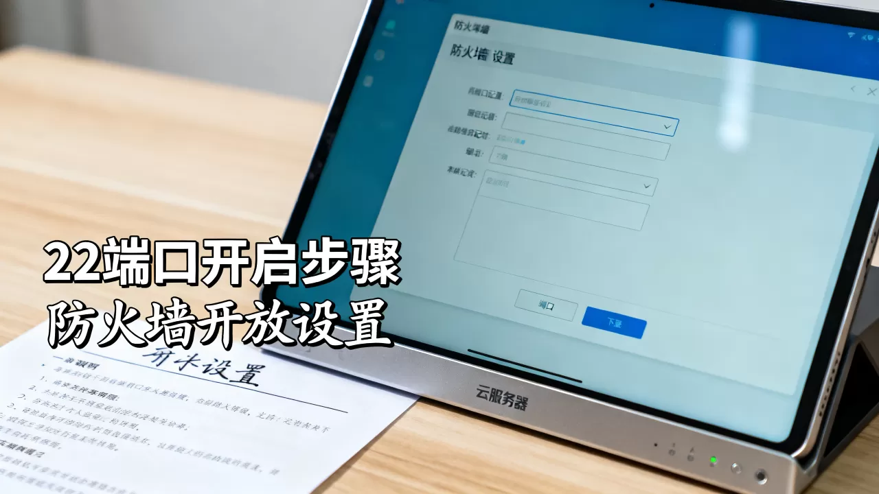 服务器22端口怎么开启，云服务器防火墙如何开放22端口？