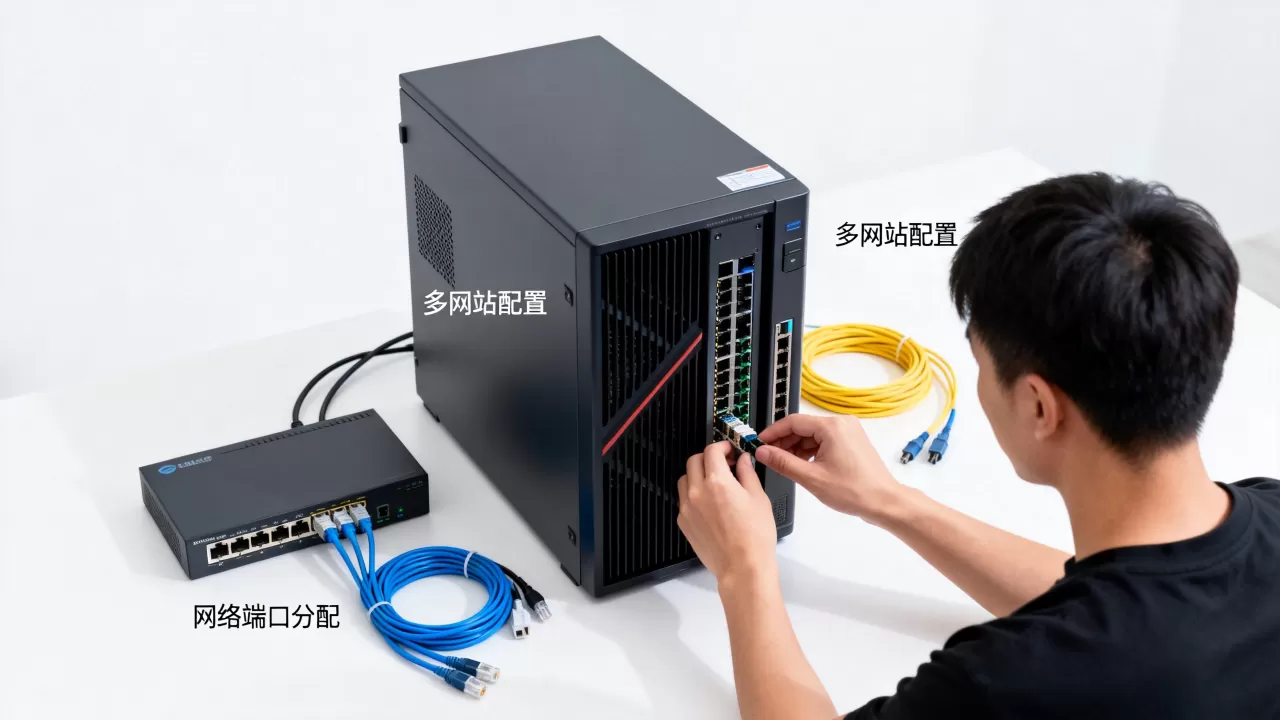服务器怎么建多个网站？，一台服务器能放几个网站？