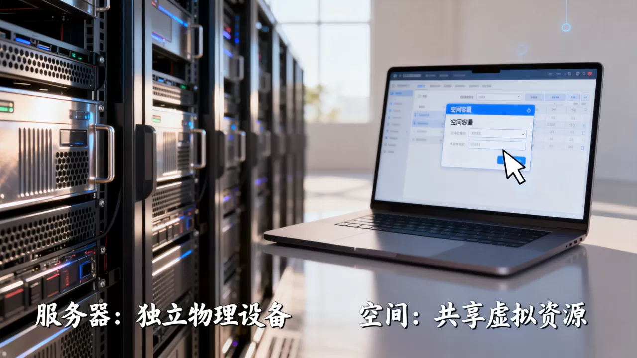 服务器和空间有什么区别,新手建站选服务器还是空间好? 服务器和空间有什么区别,新手建站选服务器还是空间好?