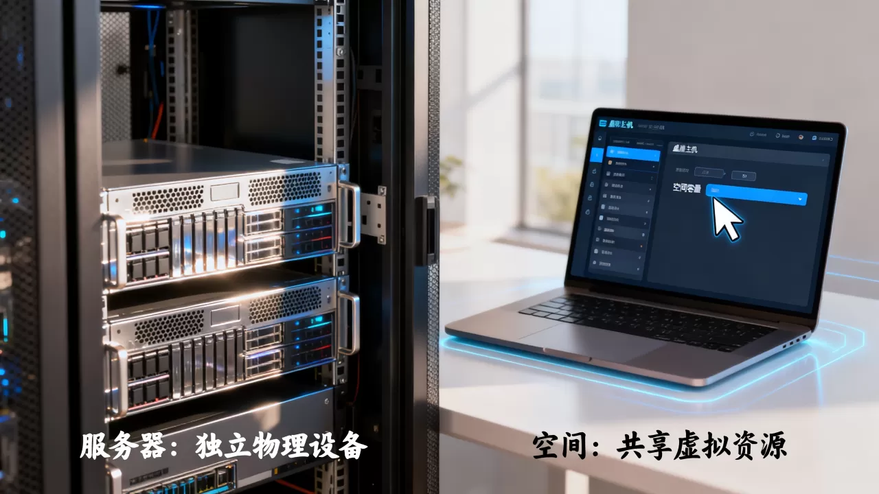 服务器和空间有什么区别,新手建站选服务器还是空间好? 服务器和空间有什么区别,新手建站选服务器还是空间好?