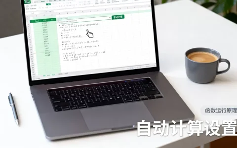 Excel函数怎么运行，Excel函数不自动计算怎么办？