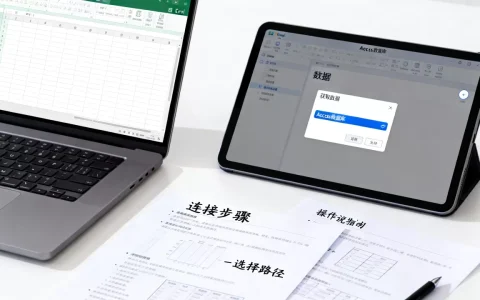 Excel怎么查Access，如何连接Access数据库？