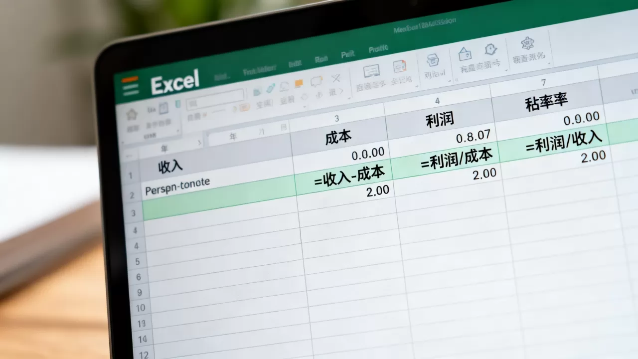 Excel怎么自动计算利润,利润率计算公式怎么用? Excel怎么自动计算利润,利润率计算公式怎么用?