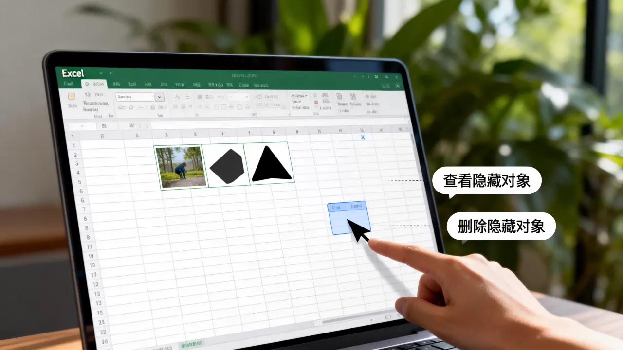 Excel隐藏对象怎么查看,Excel表格如何删除隐藏对象? Excel隐藏对象怎么查看,Excel表格如何删除隐藏对象?