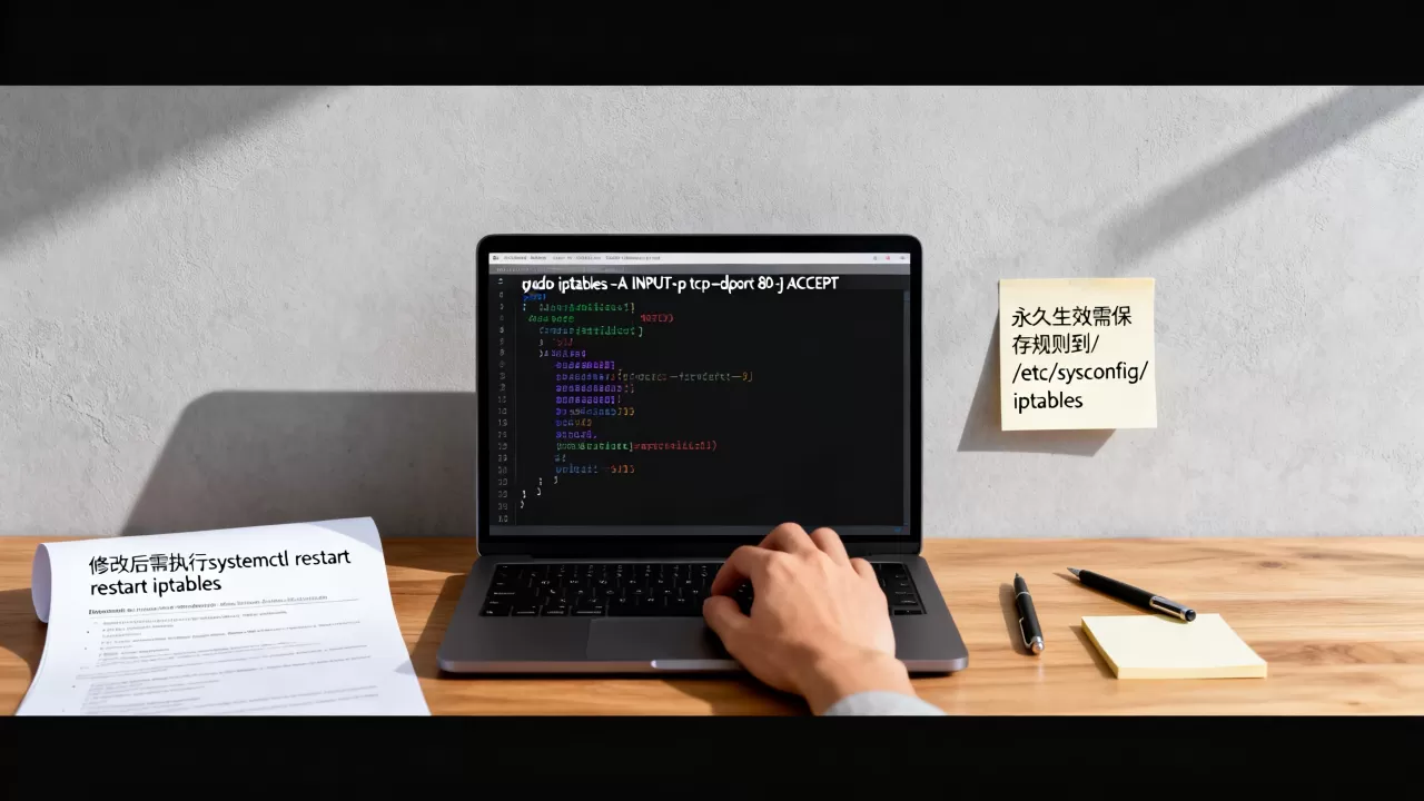 Linux修改iptables怎么操作,iptables修改后如何永久生效? Linux修改iptables怎么操作,iptables修改后如何永久生效?
