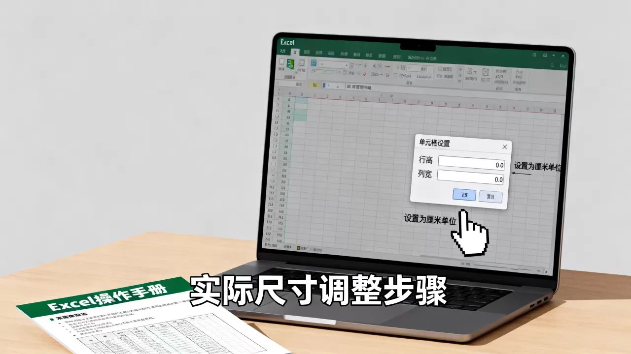 Excel怎么设置实际尺寸,Excel单元格如何设置成厘米? Excel怎么设置实际尺寸,Excel单元格如何设置成厘米?