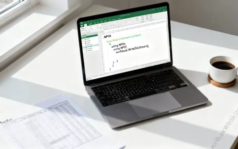 如何使用NPOI操作Excel文件，NPOI读写Excel代码怎么写？