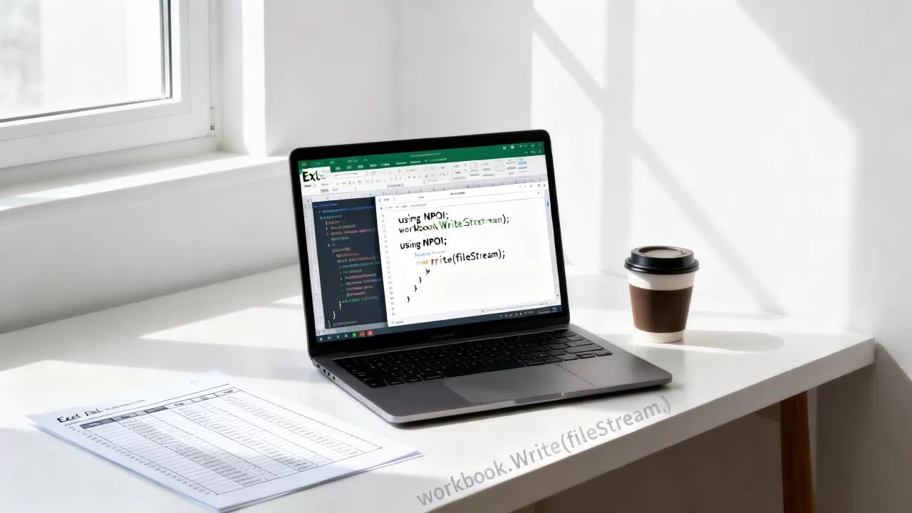 如何使用NPOI操作Excel文件，NPOI读写Excel代码怎么写？