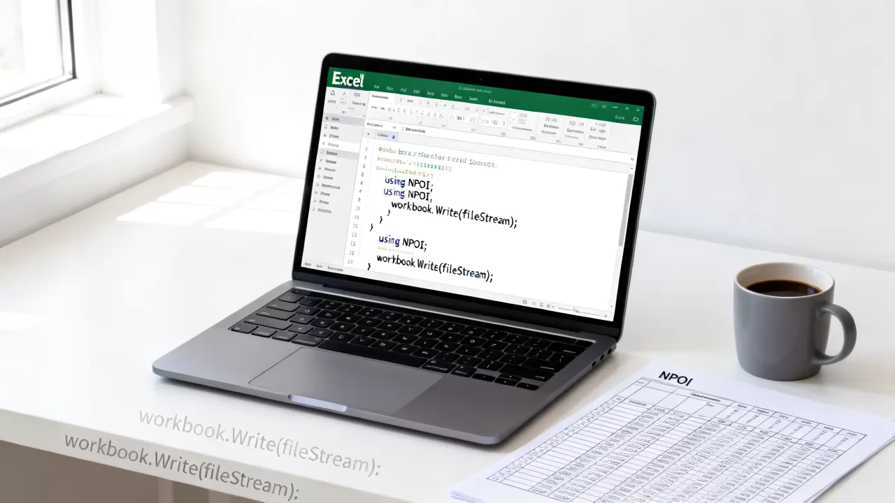 如何使用NPOI操作Excel文件，NPOI读写Excel代码怎么写？