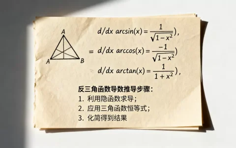反三角函数的导数怎么计算？，反三角函数求导公式是什么？