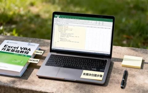 如何使用Excel类模块，Excel VBA开发基础教程