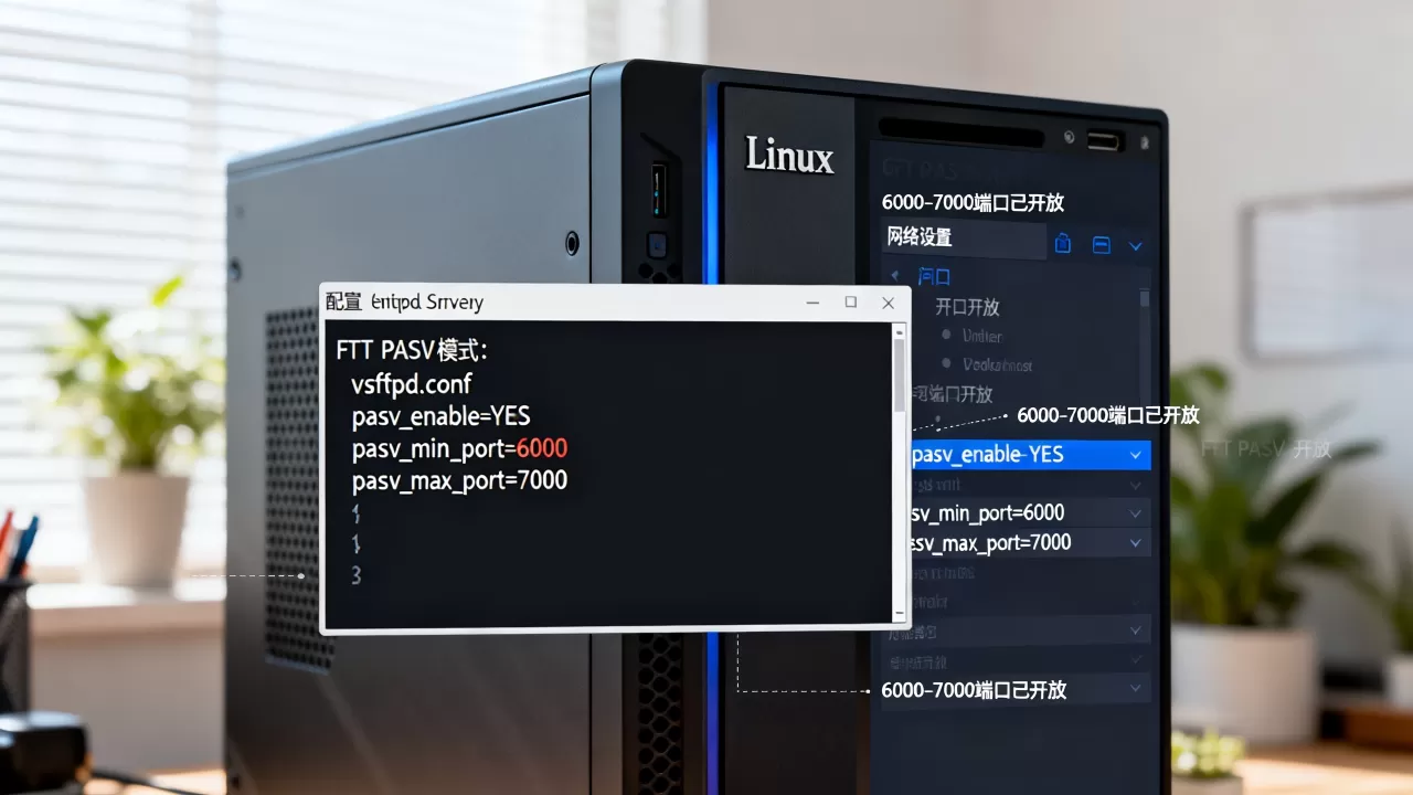 Linux FTP PASV模式怎么配置,FTP被动模式端口如何开放? Linux FTP PASV模式怎么配置,FTP被动模式端口如何开放?