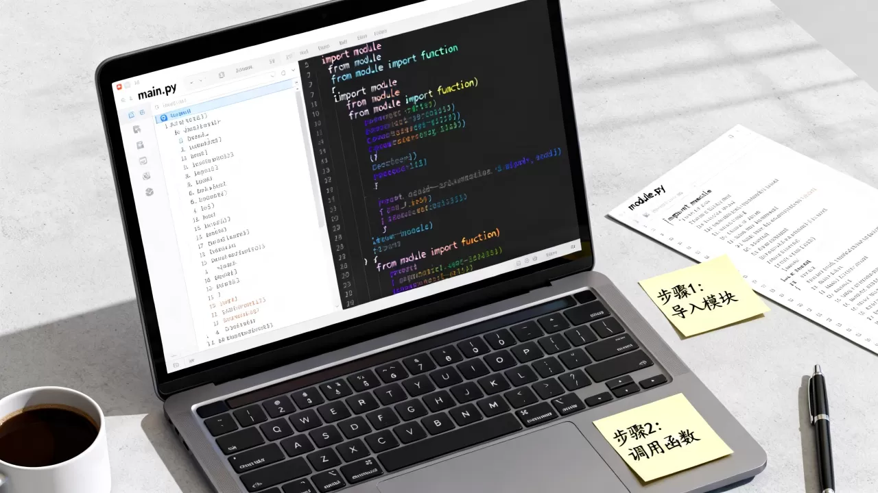 Python怎么调入模块，Python调用另一个py文件中的函数怎么写？
