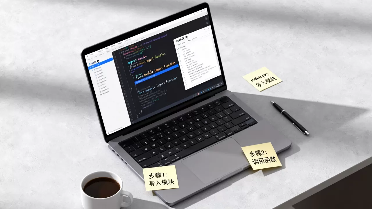 Python怎么调入模块，Python调用另一个py文件中的函数怎么写？