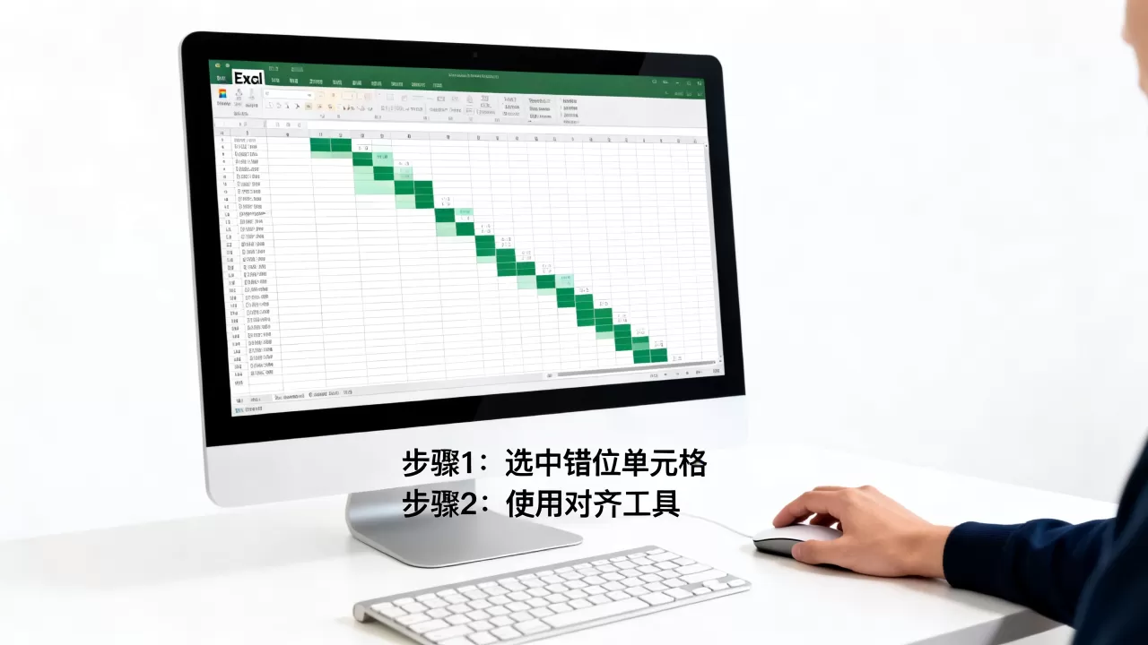 Excel表格错位了怎么办,Excel单元格错位怎么快速对齐? Excel表格错位了怎么办,Excel单元格错位怎么快速对齐?