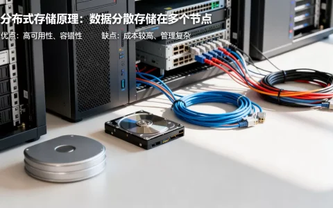 什么是分布式存储原理，分布式存储有什么优缺点？