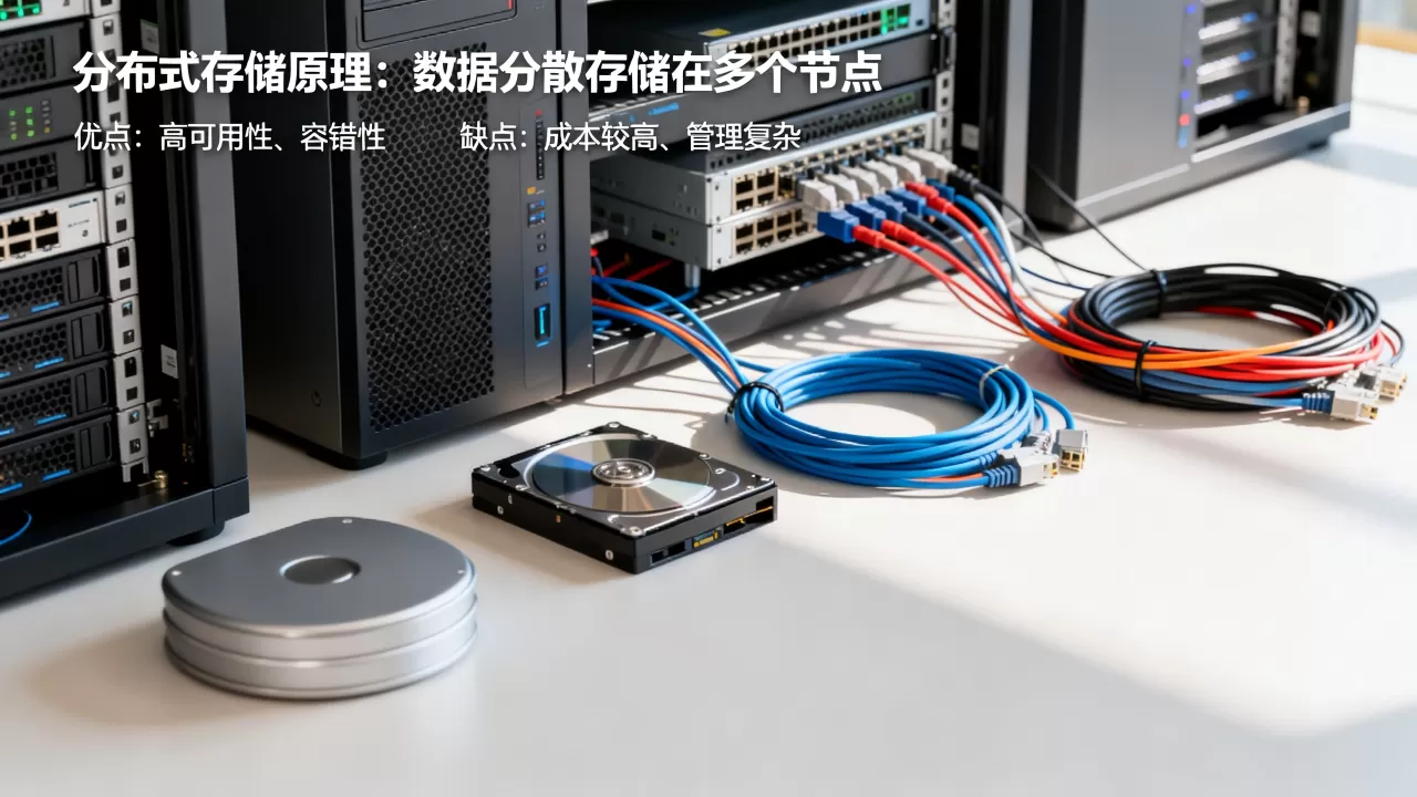 什么是分布式存储原理，分布式存储有什么优缺点？