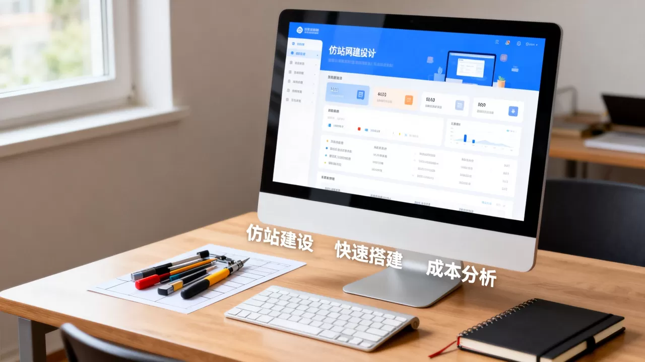 如何快速进行仿站网站建设，仿站网站建设多少钱？