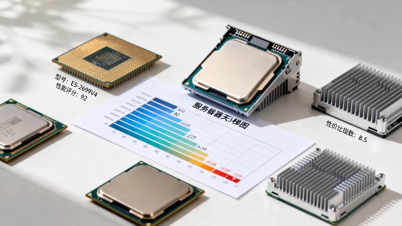 服务器CPU天梯图怎么看，如何选择性价比最高的服务器CPU？