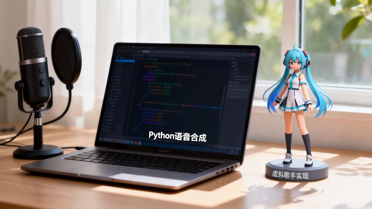 用Python能做出虚拟歌手吗,Python语音合成怎么实现? 用Python能做出虚拟歌手吗,Python语音合成怎么实现?