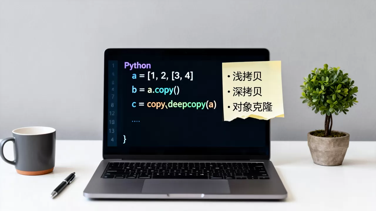 Python如何实现对象克隆，浅拷贝和深拷贝有什么区别？