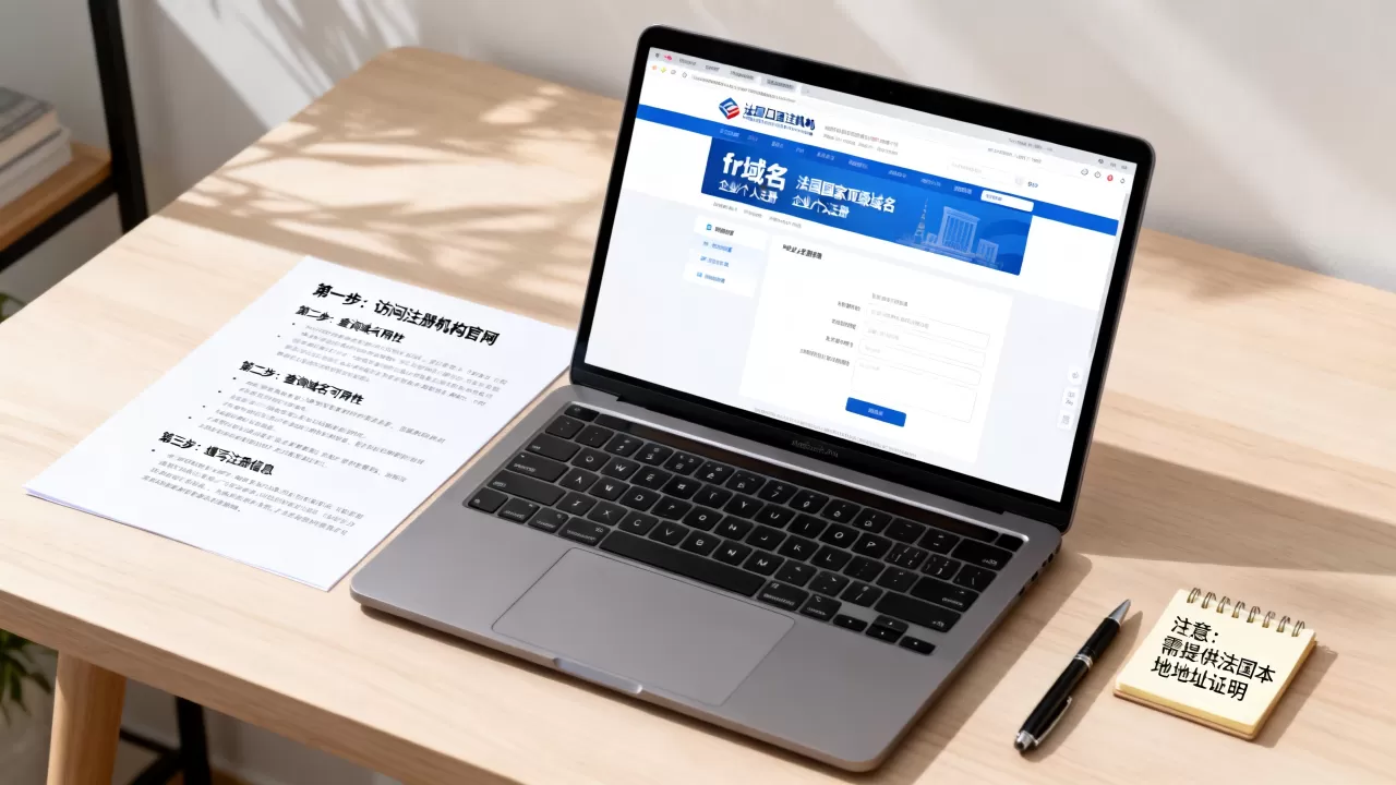 什么是fr域名及其作用，如何办理法国域名注册流程？