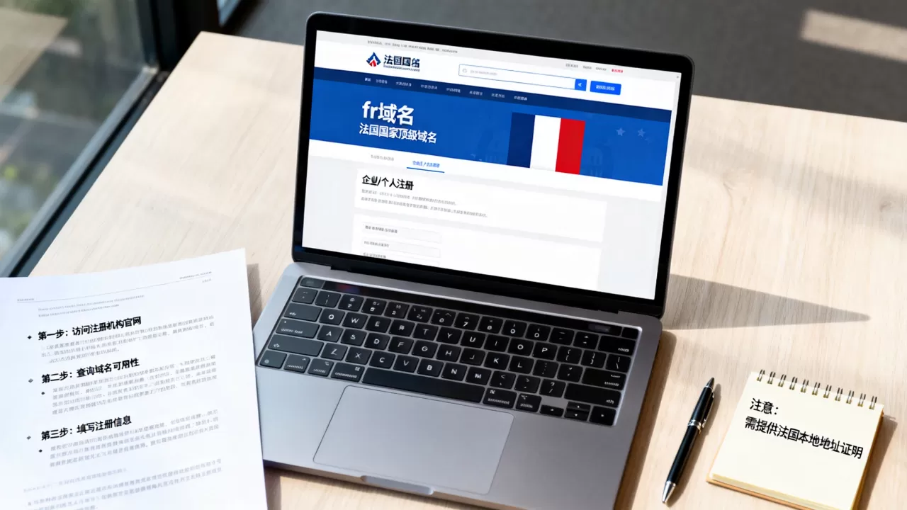 什么是fr域名及其作用，如何办理法国域名注册流程？