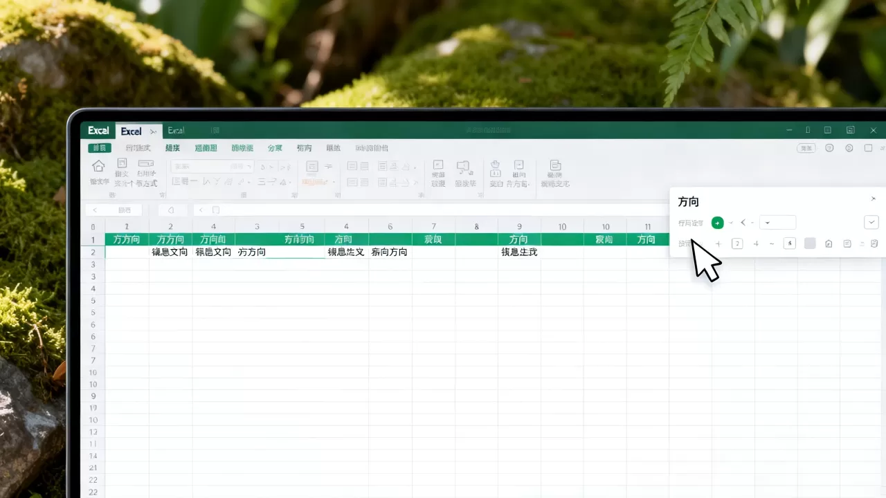 Excel文字怎么设置成横向的,Excel单元格文字方向怎么修改? Excel文字怎么设置成横向的,Excel单元格文字方向怎么修改?