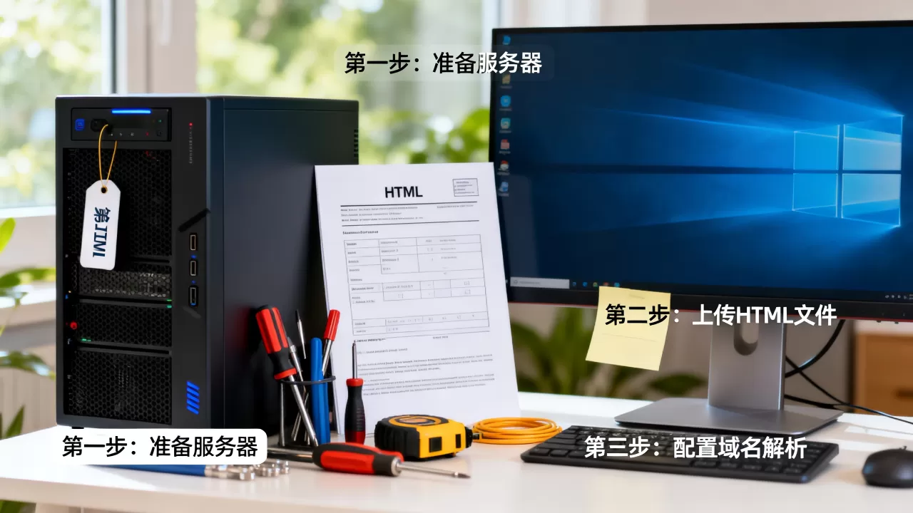 如何在服务器上发布HTML网页,零基础搭建网站有哪些步骤? 如何在服务器上发布HTML网页,零基础搭建网站有哪些步骤?
