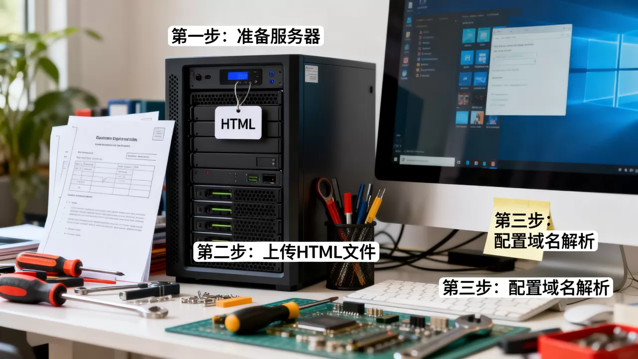 如何在服务器上发布HTML网页,零基础搭建网站有哪些步骤? 如何在服务器上发布HTML网页,零基础搭建网站有哪些步骤?