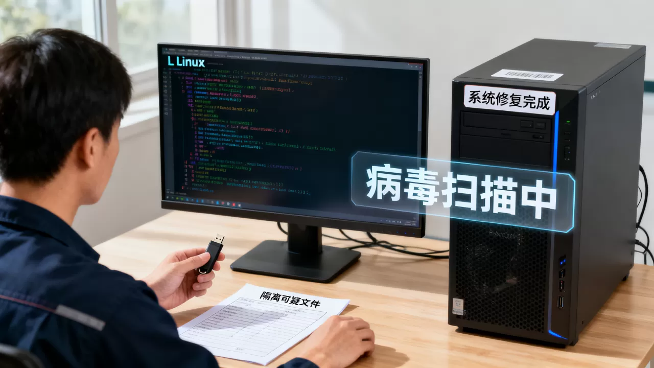 服务器中了病毒该怎么杀毒,Linux服务器如何查杀病毒? 服务器中了病毒该怎么杀毒,Linux服务器如何查杀病毒?