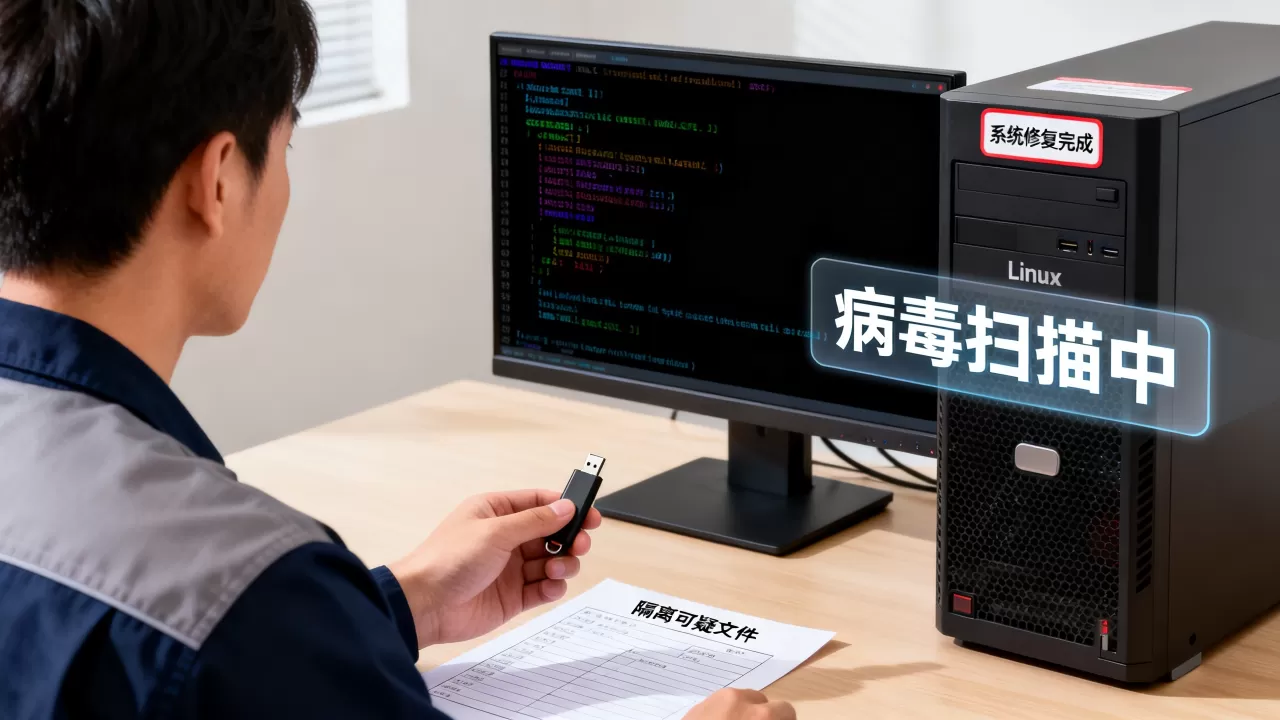 服务器中了病毒该怎么杀毒,Linux服务器如何查杀病毒? 服务器中了病毒该怎么杀毒,Linux服务器如何查杀病毒?