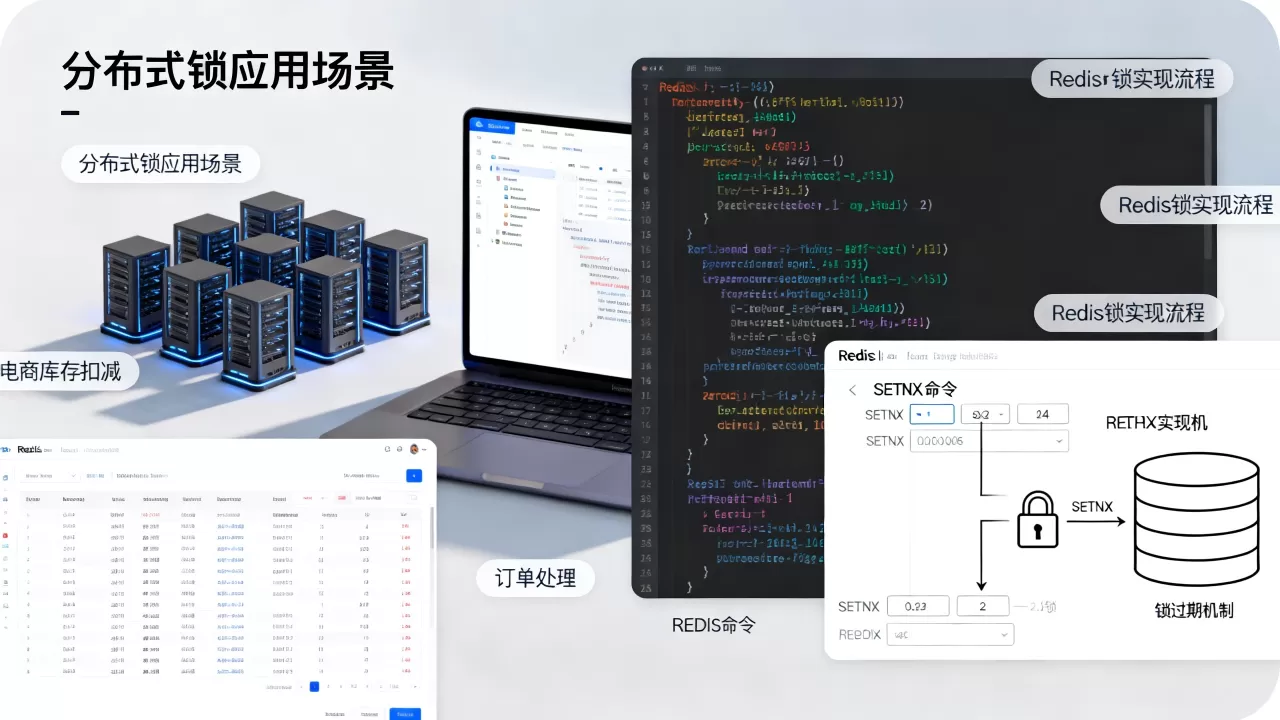 分布式锁具体在哪些场景下使用，Redis分布式锁怎么实现？