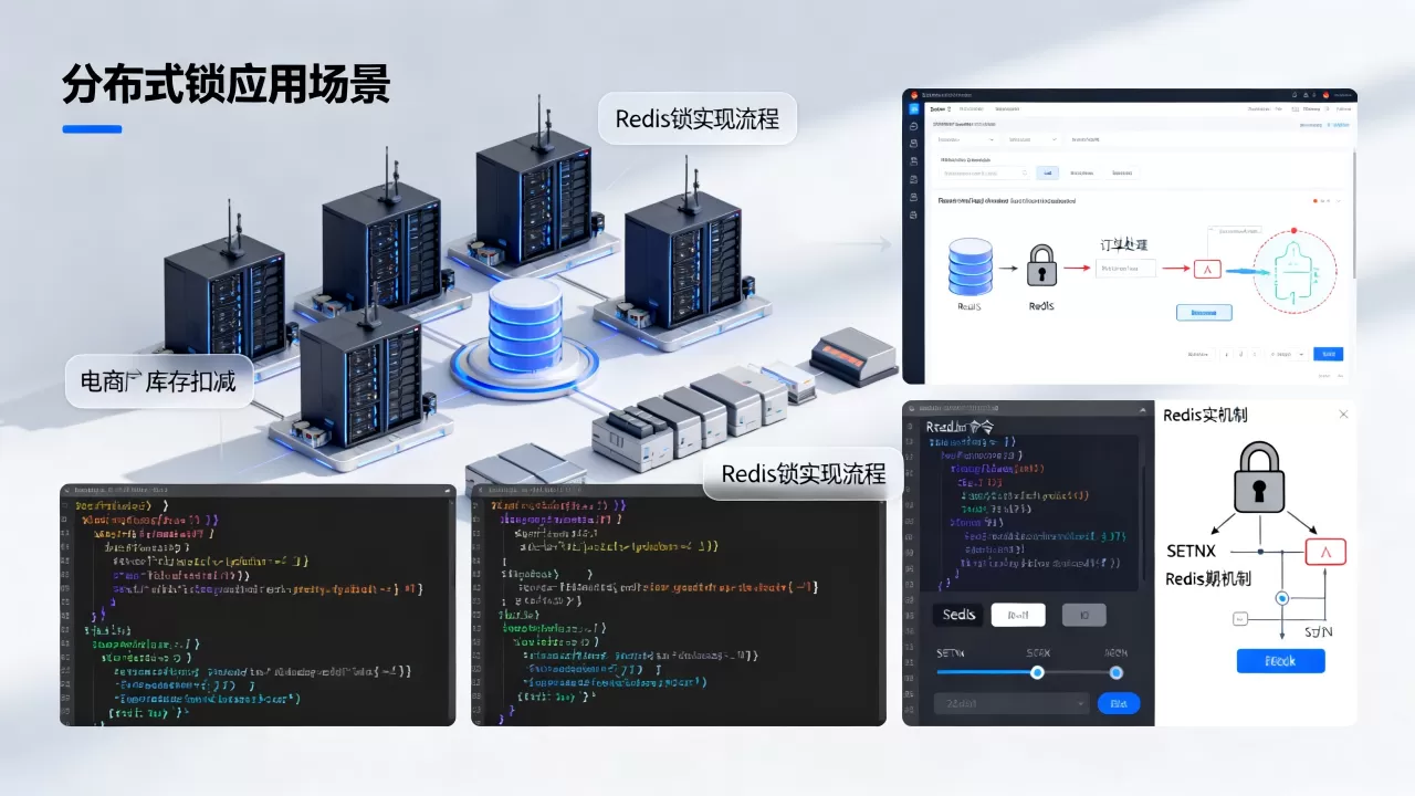 分布式锁具体在哪些场景下使用，Redis分布式锁怎么实现？