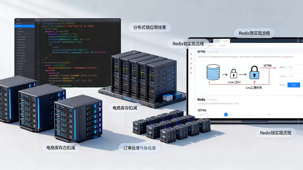 分布式锁具体在哪些场景下使用，Redis分布式锁怎么实现？