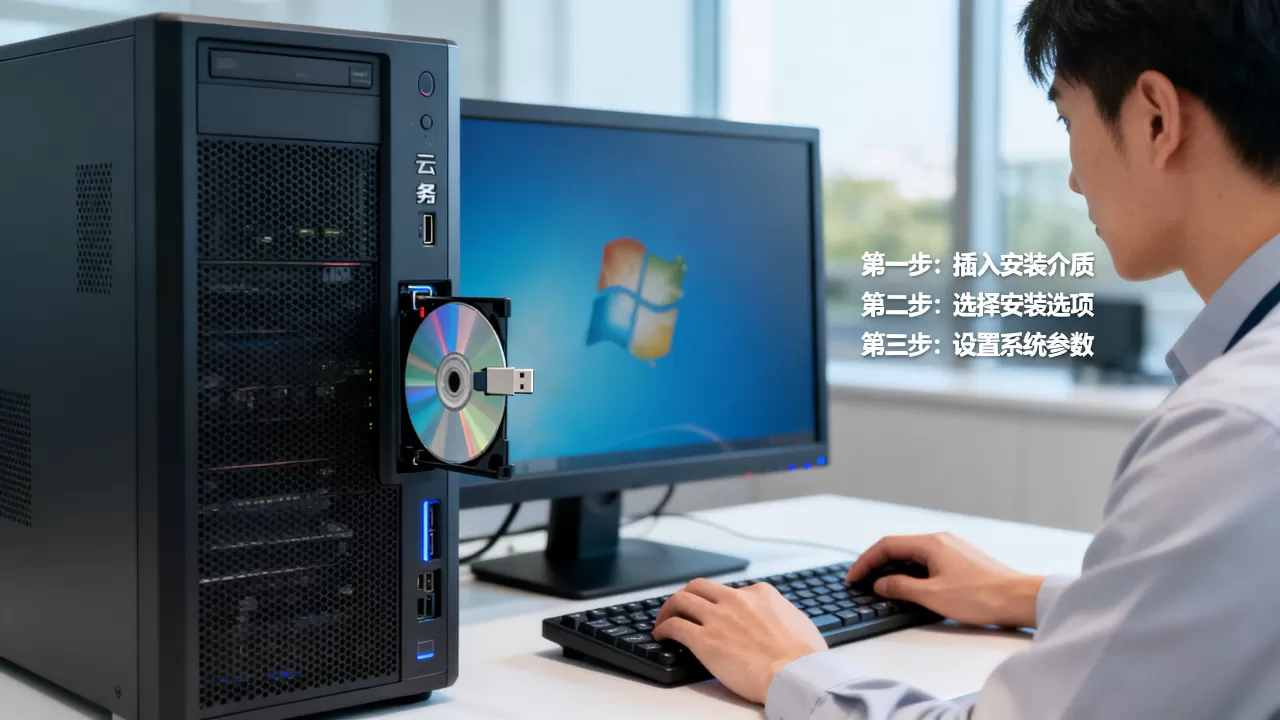 服务器该如何安装操作系统？，云服务器怎么重装系统？